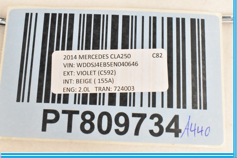 Load image into Gallery viewer, Rear Left Door Inside Handle Bezel 2018 Mercedes CLA 250 2014 2015 2016 - 2019
