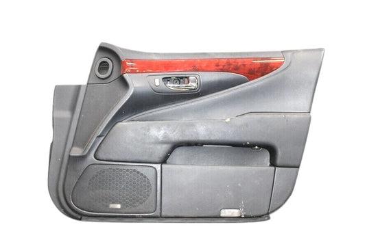 07-09 Lexus LS460 Front Right Passenger Side Interior Door Panel Black Oem