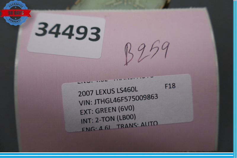 Load image into Gallery viewer, 07-12 Lexus LS460L Front Right Passenger Seat Adjustment Control Switch Oem
