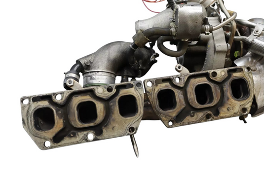 03-08 Bentley Continental GTC GT 6.0L Left Side Turbocharger  Turbo Manifold OEM