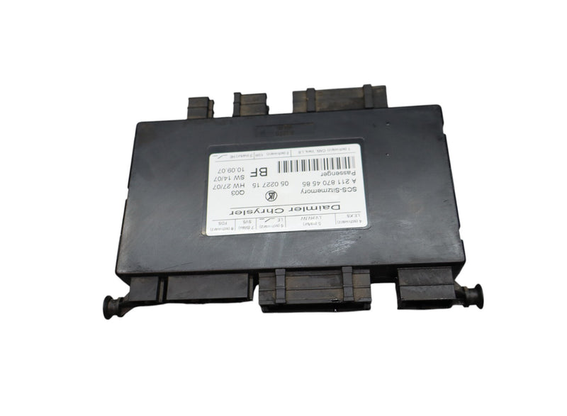 Load image into Gallery viewer, 03-12 Mercedes W219 CLS550 E320 ML500 E350 Right Side Seat Control Module Oem
