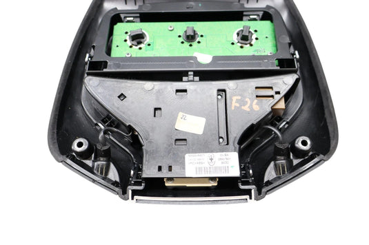 14-17 Maserati Ghibli M157 Interior Overhead Dome Light Lamp Cover Black Oem