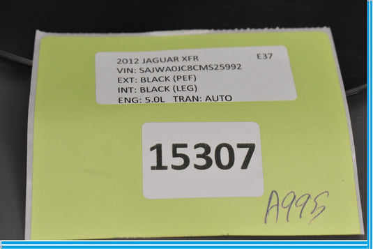 09-12 Jaguar XF XFR X250 Front Right Side Tan Lower Kick Trim Panel Oem