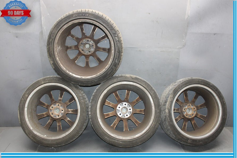 Load image into Gallery viewer, 05-12 Maserati Quattroporte M139 Front R19" 9 Spoke Wheel Set 19x10.5J Oem
