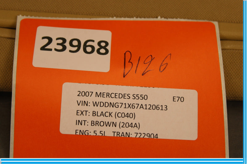 Load image into Gallery viewer, 07-14 Mercedes S550 W221 Right Side Sun Visor Shade Sunvisor Oem
