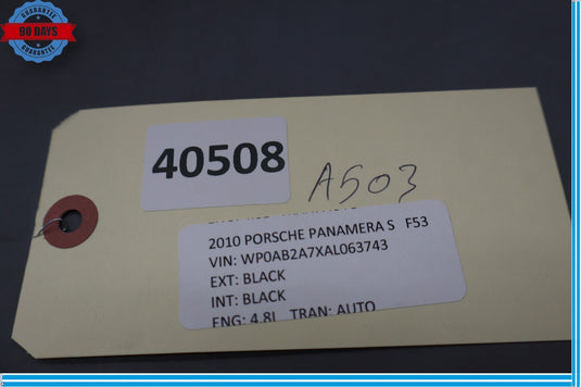 10-16 Porsche Panamera Front Left Driver Side A Pillar Middle Cover Panel Oem