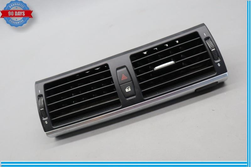 Load image into Gallery viewer, 07-13 BMW X5 E70 Front Center Dash Vent Assembly Hazard Window Lock Oem
