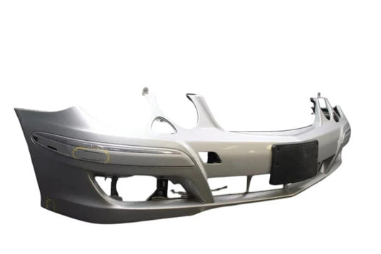 07-09 Mercedes E63 AMG W211 Front Bumper Cover Panel Assembly White Oem