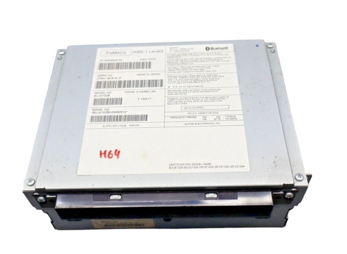 14-24 Jaguar F-Type Audio Radio Receiver Head Unit FM CD Player CF6N18C815JE Oem