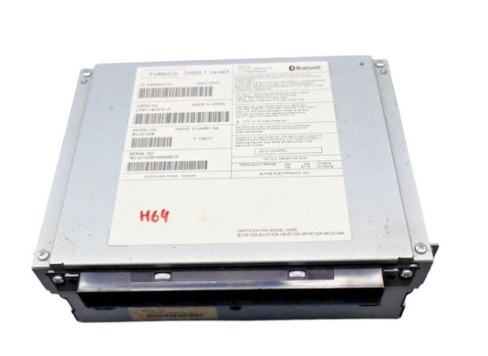 14-24 Jaguar F-Type Audio Radio Receiver Head Unit FM CD Player CF6N18C815JE Oem