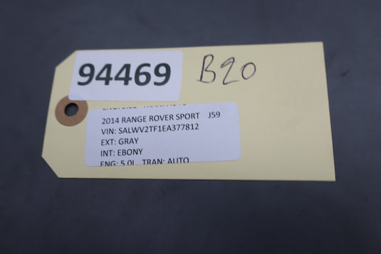 2014 LR Range Rover Sport Electronic Gateway Captive Consumption Module Oem