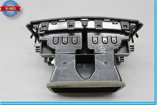 12-16 Tesla Model S Rear HVAC AC Console Air Vent Grille Bezel Trim Panel Oem