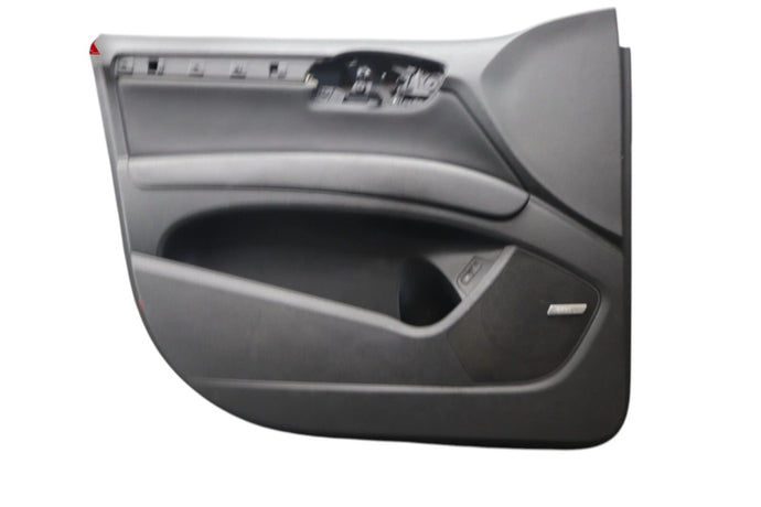 07-15 Audi Q7 4L Front Left Driver Side Door Interior Trim Panel P0114818 OEM
