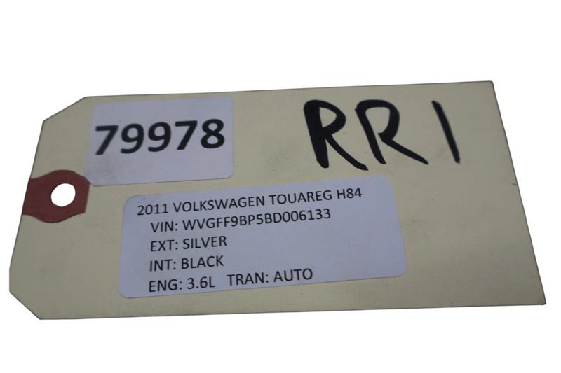 Load image into Gallery viewer, 11-17 Volkswagen Touareg VW Left Side Roof Rail Rack Luggage Carrier Molding Oem
