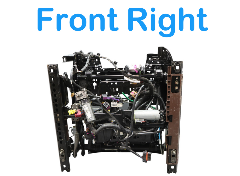 Load image into Gallery viewer, 11-18 Audi A8 A8L Quattro Front Right Side Lower Seat Track Frame W/ Motor OEM
