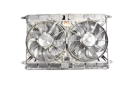 05-08 Maserati Quattroporte M139 Engine Radiator Cooling Fan Motor Assembly Oem