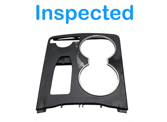 08-14 Mercedes W204 C350 C250 Center Console Cup Holder Bezel Trim Black Oem