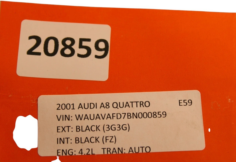 Load image into Gallery viewer, 13-18 Audi A8 Quattro Rear Lower Bottom Seat Bench Cushion Black 4H0885405H Oem
