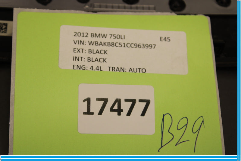Load image into Gallery viewer, 09-15 BMW 750i 750Li F01 F02 Front Right Side Door Trim Cover Panel Oem
