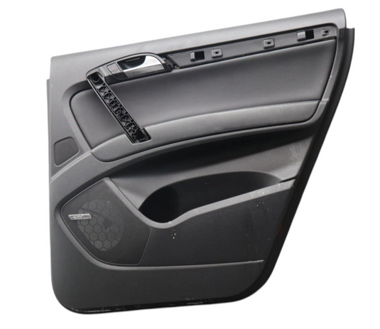 07-15 Audi Q7 4L Rear Right Passenger Side Interior Door Panel 4L0863981 OEM