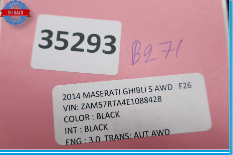 Load image into Gallery viewer, 14-21 Maserati Ghibli Front Right Passenger Side Seatbelt Seat Belt Buckle Oem
