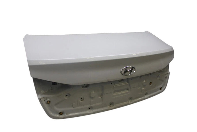 Load image into Gallery viewer, 15-16 Hyundai Genesis Rear Trunk Lid Deck Shell Panel White 69200-B1020 OEM
