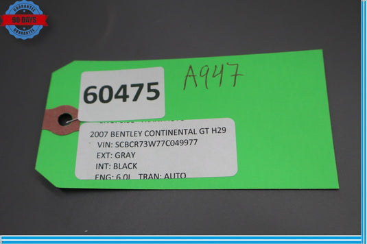 03-12 Bentley Continental Flying Spur GT GTC Climate Temperature Sensor Oem