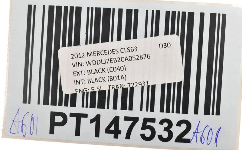 Load image into Gallery viewer, 12-18 Mercedes W218 CLS500 CLS63 Rear Right Passenger Exterior Door Handle Oem
