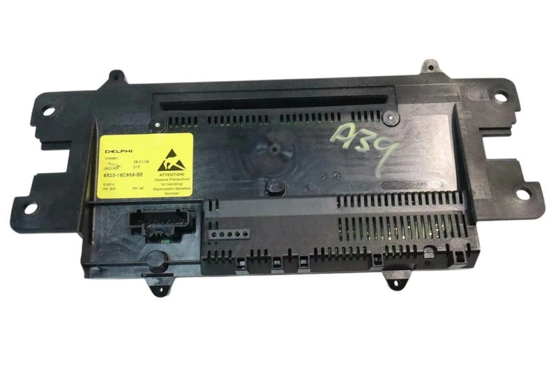 Load image into Gallery viewer, 09-11 Jaguar XF Center Console Climate Control Radio Switch Panel 8X2318C858 Oem
