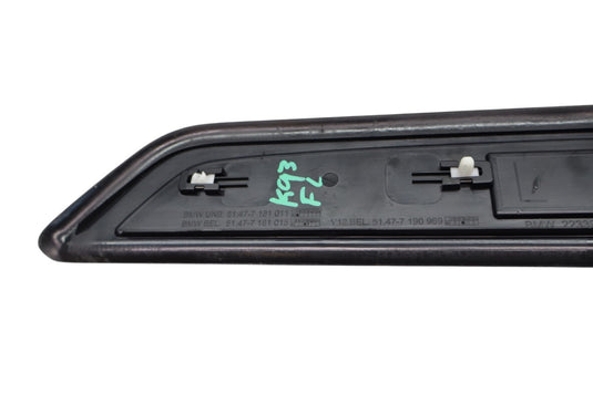 09-15 BMW 750i 750Li xDrive Front Left Side Door Sill Scuff Plate Cover Trim Oem