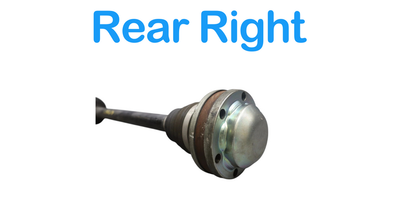 Load image into Gallery viewer, 11-18 Audi A8 Quattro Rear Right Side CV Axle Shaft Drive Shaft 8R0501204 Oem
