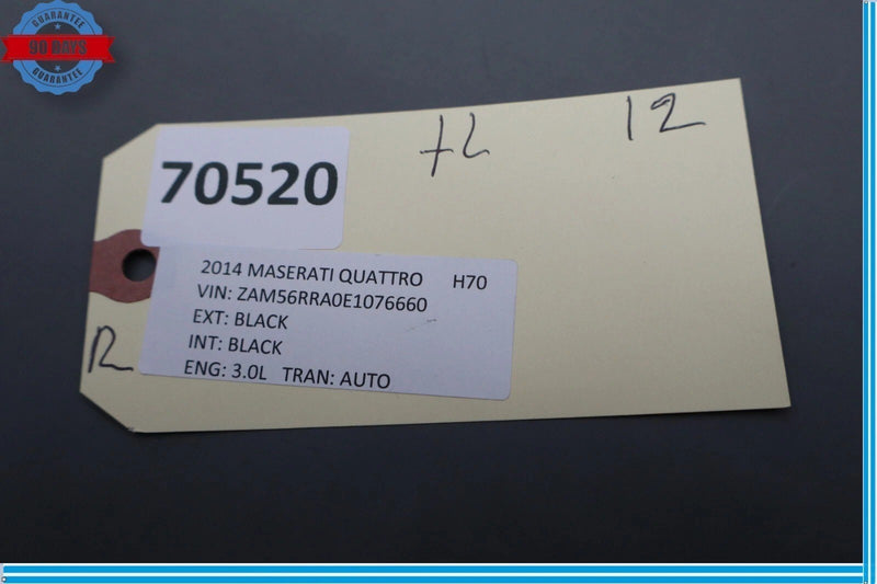Load image into Gallery viewer, 14-21 Maserati Quattroporte S Q4 M156 Rear Right Side Inner Tail Light Lamp Oem
