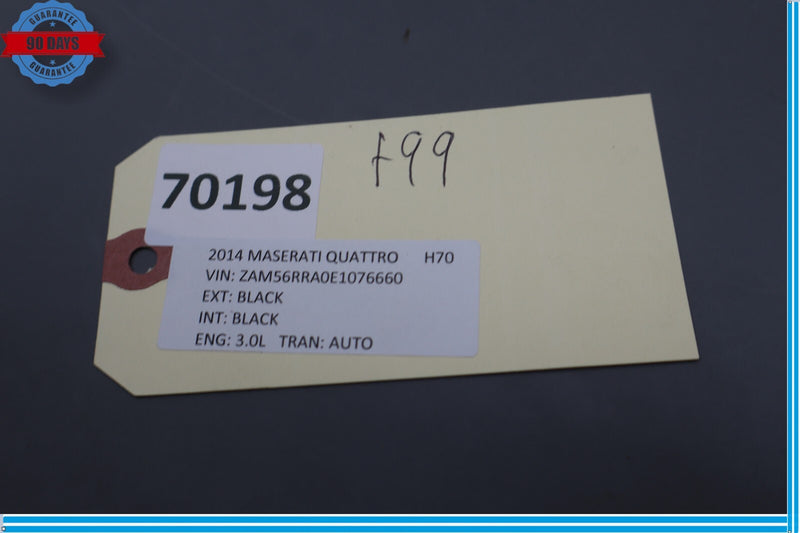 Load image into Gallery viewer, 14-24 Maserati Quattroporte Rear Right Side Quarter Trim Panel Cover Oem
