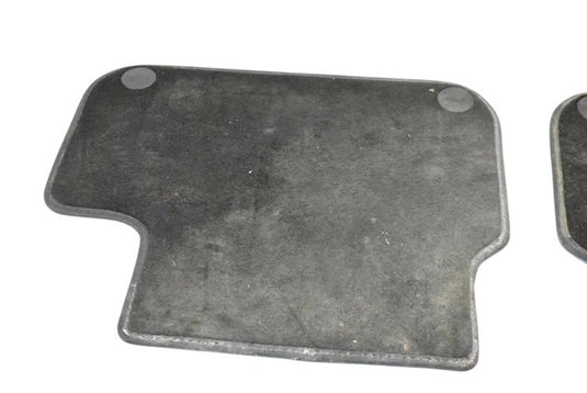 14-17 Maserati Ghibli Rear Floor Mat Carpet Cover Set Black 6700239060 OEM