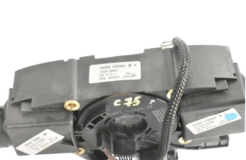 Load image into Gallery viewer, 10-19 Jaguar XF XJ Steering Column Headlight Turn Signal Switch 8W83-13335 Oem
