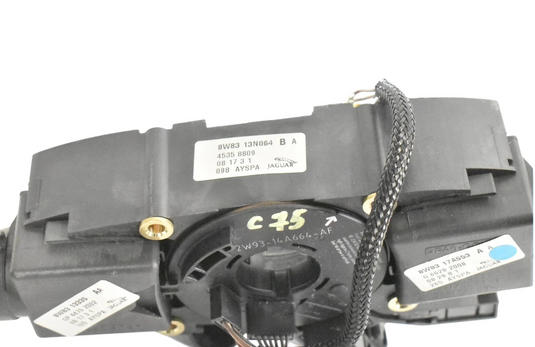 10-19 Jaguar XF XJ Steering Column Headlight Turn Signal Switch 8W83-13335 Oem