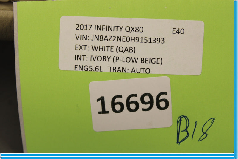 Load image into Gallery viewer, 11-17 Infiniti QX56 QX80 Rear Center Console Storage Forward Trim Panel Oem
