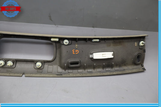 10-17 Audi A5 A5 Quattro Rear Convertible Roof Header Trim Cover Panel Oem