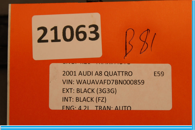 Load image into Gallery viewer, 11-18 Audi A8 Quattro Front Right Passenger Side Door Panel Trim Oem
