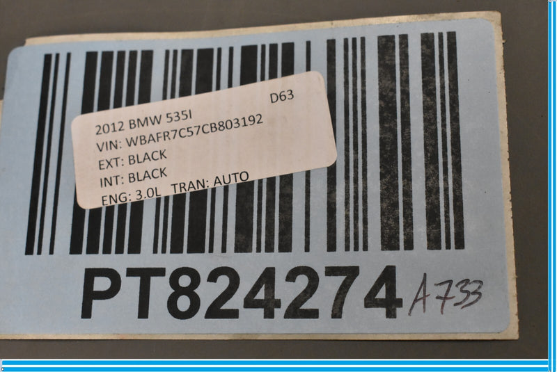 Load image into Gallery viewer, 11-16 BMW 528i 535i 550i F10 Rear Left Side Door Exterior Handle X3717564909 Oem
