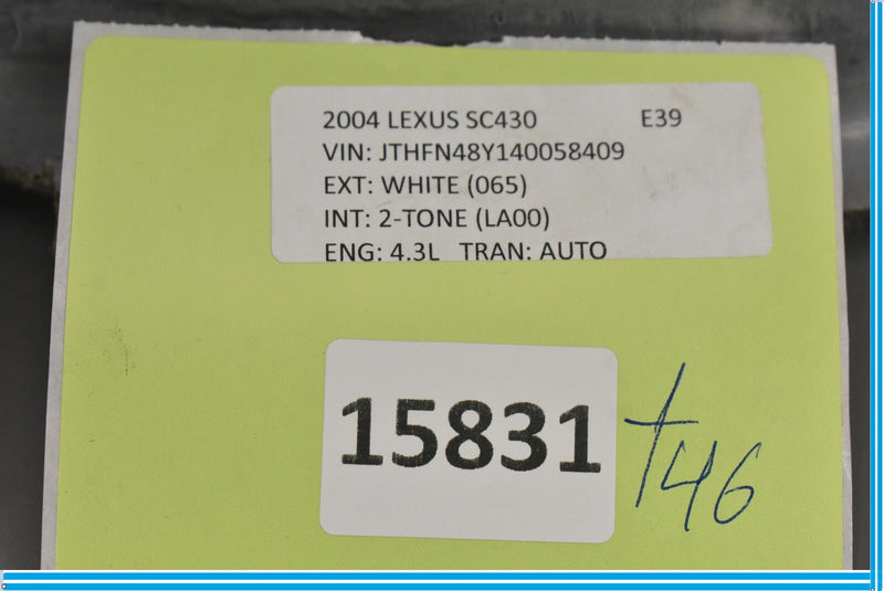 Load image into Gallery viewer, 02-10 Lexus SC430 Rear Left Driver Side Trunk Inner Storage Compartment Oem
