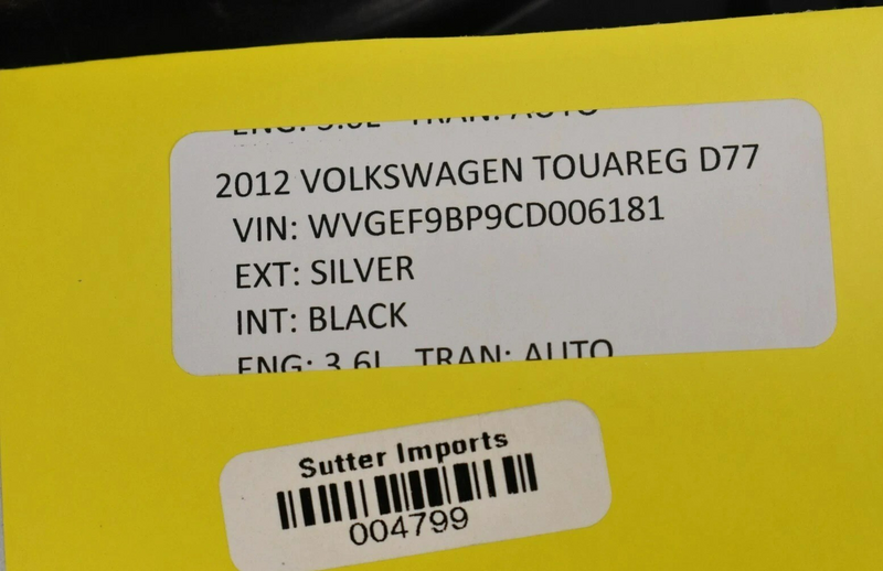 Load image into Gallery viewer, 11-18 Volkswagen Touareg Front Right Passenger Side Seat Window Regulator Oem
