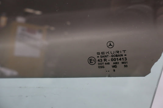 03-12 Mercedes SL500 SL550 Front Left Driver Door Window Glass 2307250110 Oem