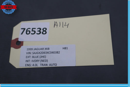 97-06 Jaguar XK8 XKR X100 Gage Instrument Brightness Control Dimmer Switch Oem