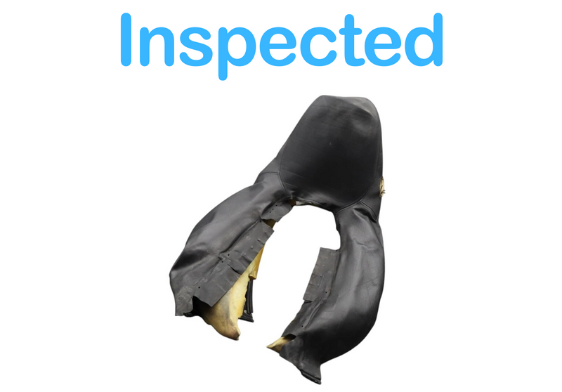 Load image into Gallery viewer, 97-04 Porsche Boxster Front Right Side Upper Seat Backrest Cushion Black Oem
