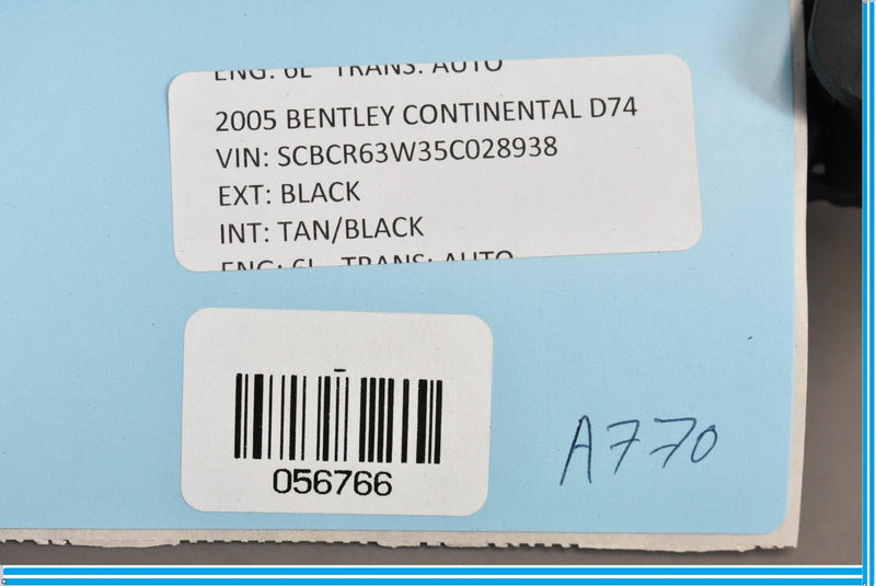 Load image into Gallery viewer, 05-06 Bentley Continental Phone Interface Raspi Box Control Module Oem
