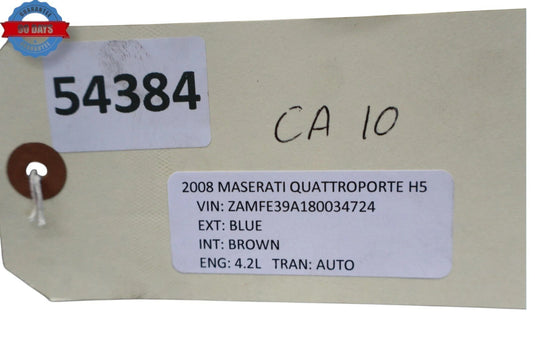 03-08 Maserati Quattroporte Front Left Driver Side Spindle Knuckle Hub Oem