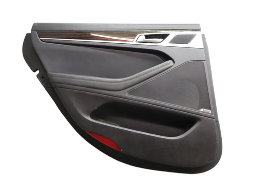 15-17 Hyundai Genesis G80 Rear Left Driver Side Interior Door Trim Panel Oem