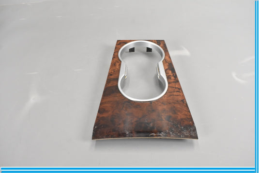 06-12 Mercedes W164 GL550 GL450 Center Console Cup Holder Wood Trim Oem