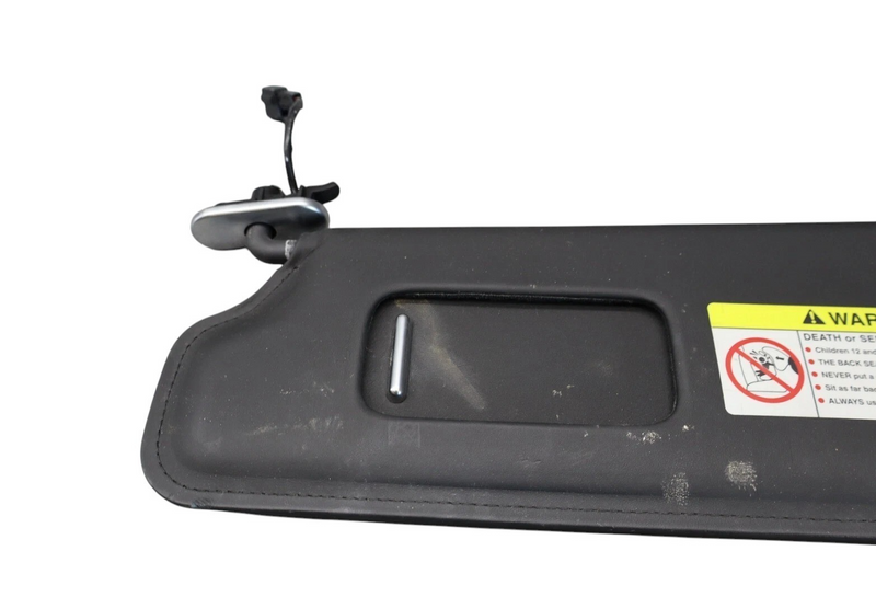 Load image into Gallery viewer, 03-18 Bentley Continental Front Left Side Sun Visor Sunvisor Shade Black Oem
